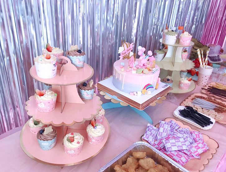 3 tier cupcake stand party display stand for canape