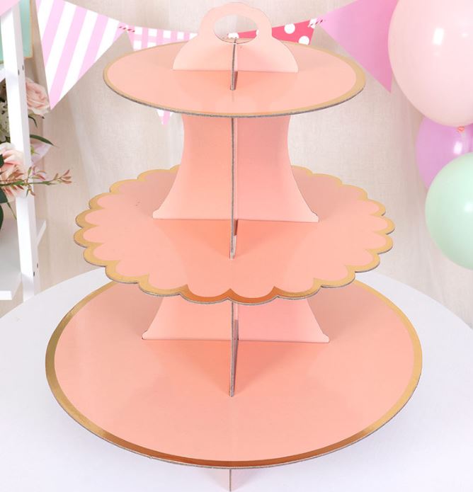 3 tier cupcake stand party display stand for canape