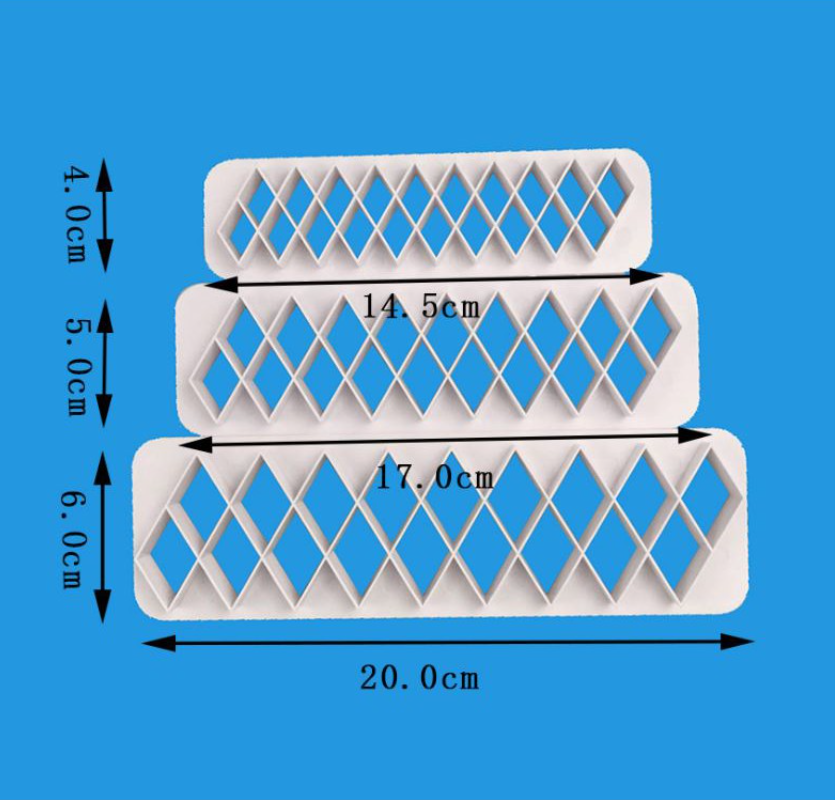 3pcs honeycomb cutter moroccon round scales hexagon triangle rectangle oval square jig saw jigsaw scale arabian