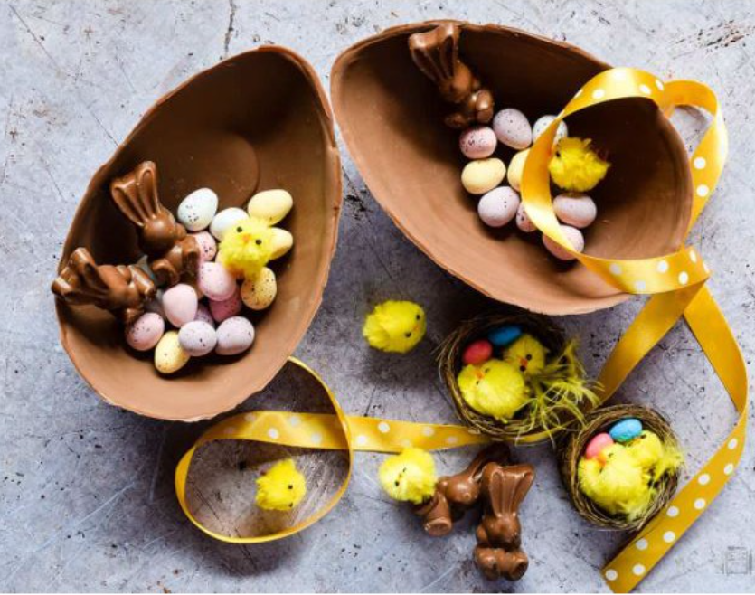 6 inch tall Easter egg mould jelly cake decorating good friday coloured eggs mold rabbit bunny mould