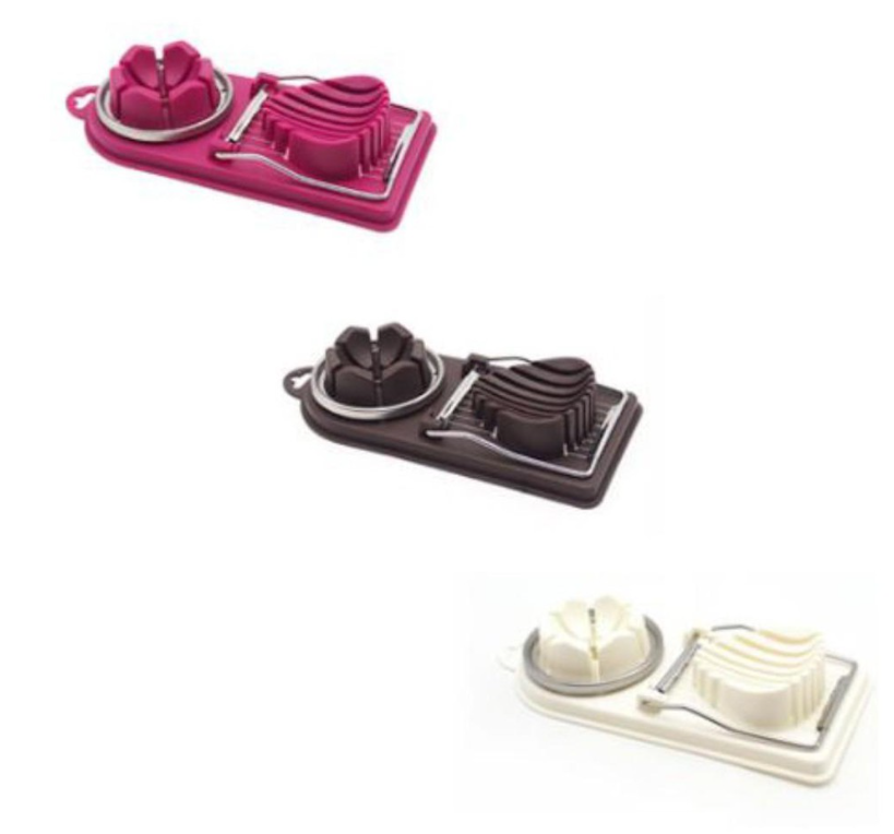 2 in 1 Egg cutter eggs slicer slicing tool