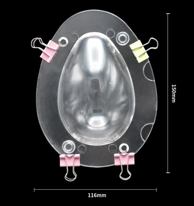 6 inch tall Easter egg mould jelly cake decorating good friday coloured eggs mold rabbit bunny mould