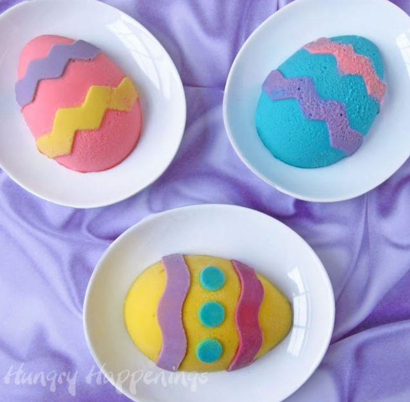 Easter egg mould jelly cake decorating good friday coloured eggs mold rabbit bunny mould