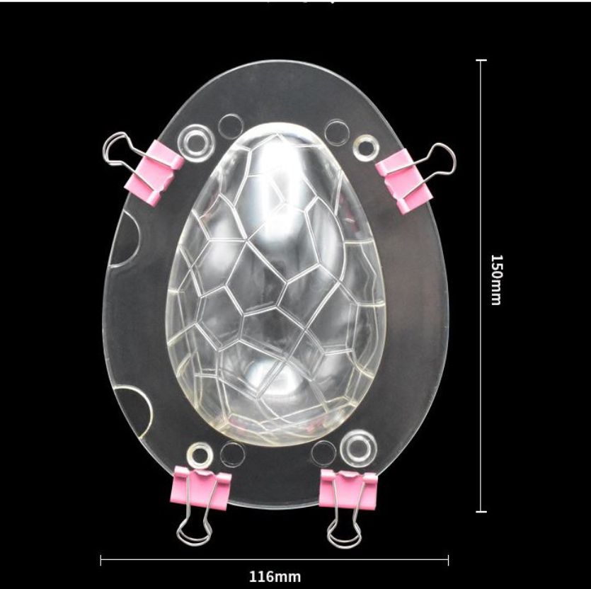 6 inch tall Easter egg mould jelly cake decorating good friday coloured eggs mold rabbit bunny mould