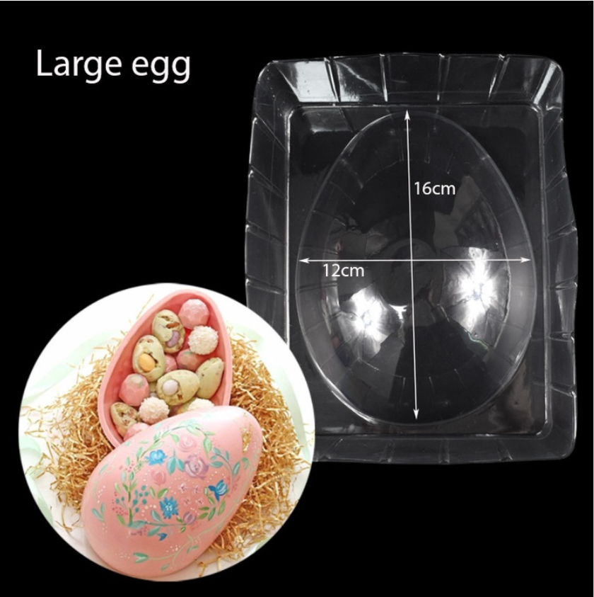 6 inch tall Easter egg mould jelly cake decorating good friday coloured eggs mold rabbit bunny mould