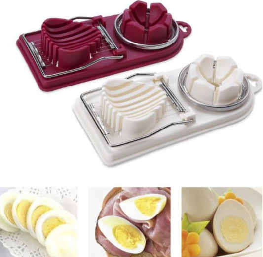 2 in 1 Egg cutter eggs slicer slicing tool