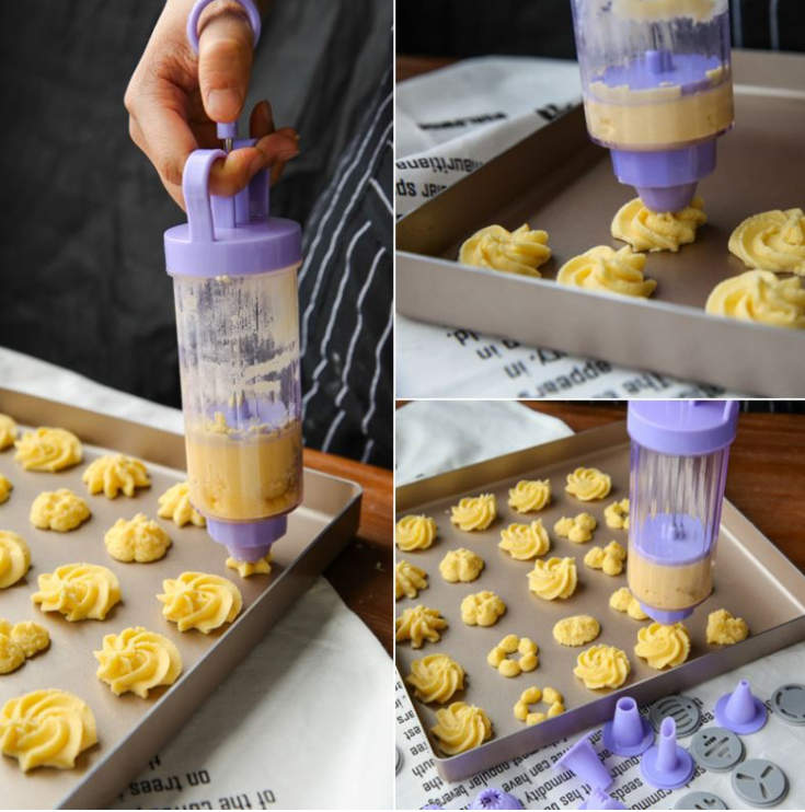 Cookie Star Kitchen Cookies Press Cutter Baking Molds Maker Biscuit Machine