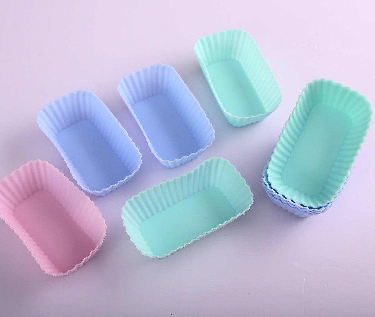 10pcs reusable cupcake liner financier mould mini bundt cake pan mold