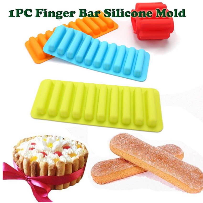 Sponge finger cake mould baking pan tiramisu sponge mold eclair pan