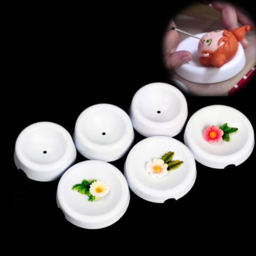 3 / 6pcs flower formers cup drying forming bowls shaping & drying purpose fondant flower cake decoration
