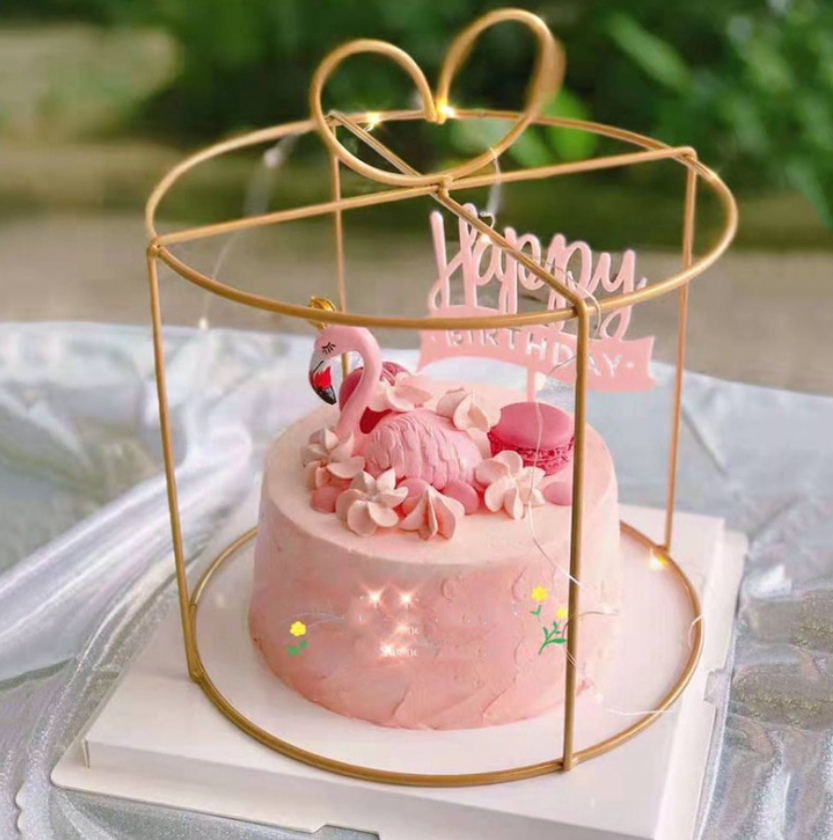 Gold Frame Cake stand display stand dessert table prop wedding decoration metal structure