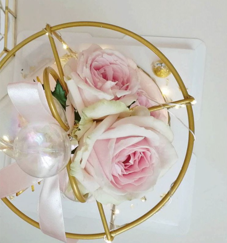 Gold Frame Cake stand display stand dessert table prop wedding decoration metal structure