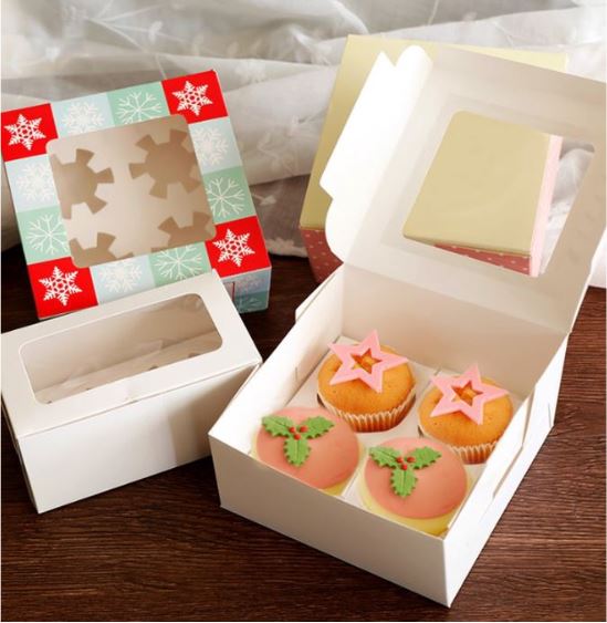 2pcs holly leaf plunger cutter christmas leaf cake decorating cutter tools xmas tree