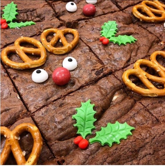 3pcs holly leaf plunger cutter christmas leaf cake decorating cutter tools