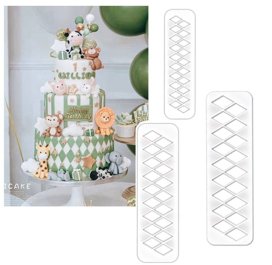 3pcs honeycomb cutter moroccon round scales hexagon triangle rectangle oval square jig saw jigsaw scale arabian