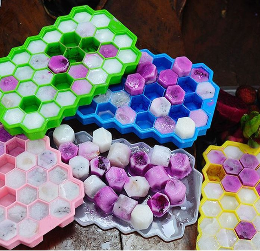 Honeycomb mould ice cube tray hexagon jelly mold