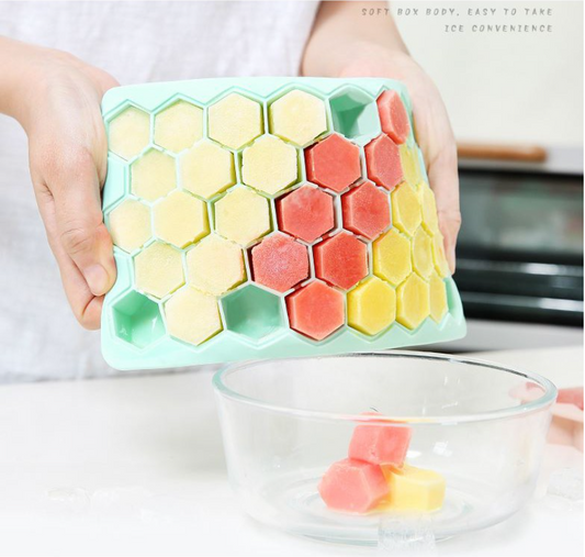Honeycomb mould ice cube tray hexagon jelly mold