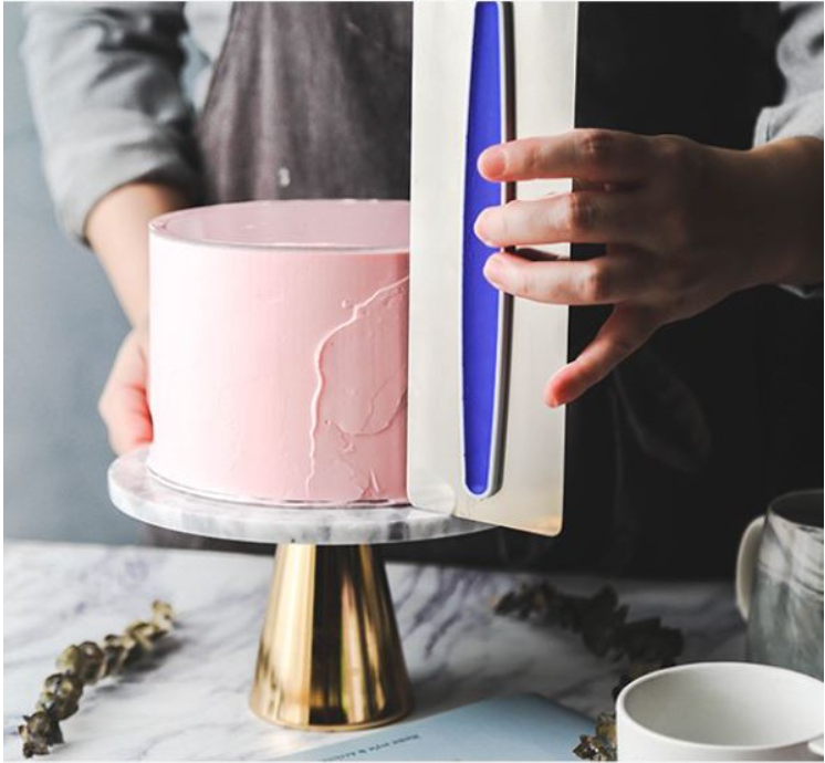 tall Icing smoother buttercream scrapper for tall cakes
