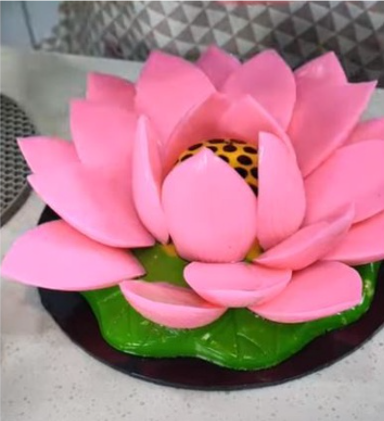 3D lotus jelly mould 莲花模 floral chinese new year agar agar mold