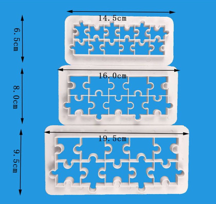 3pcs honeycomb cutter moroccon round scales hexagon triangle rectangle oval square jig saw jigsaw scale arabian