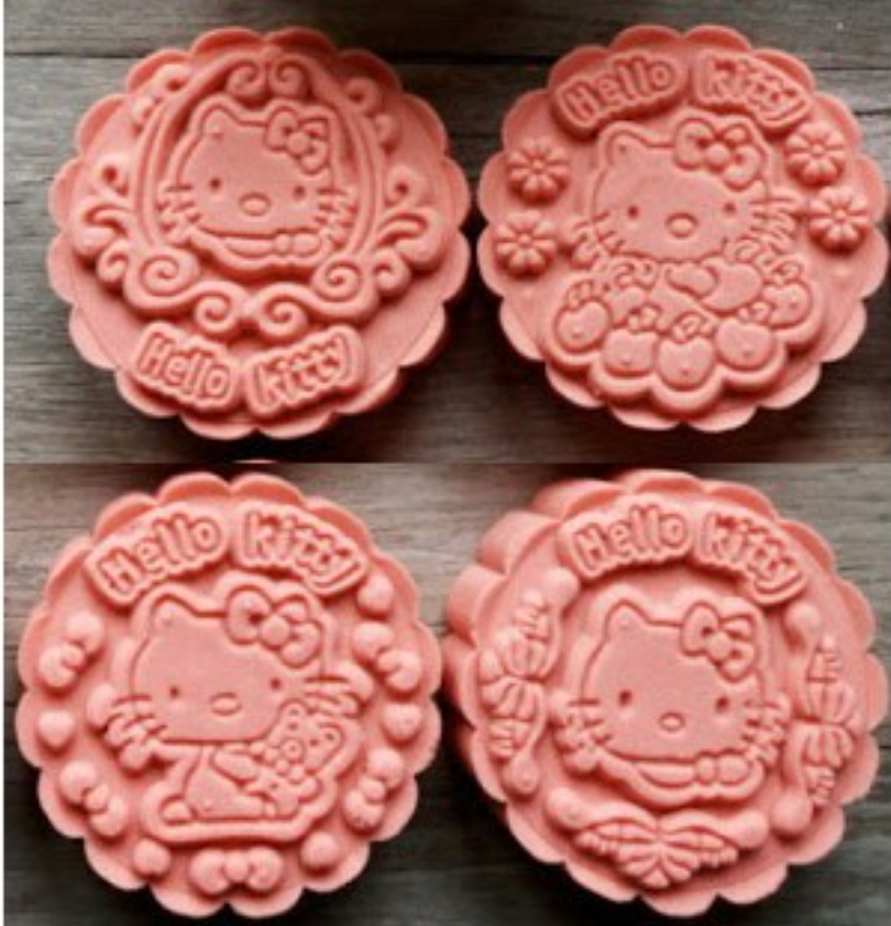Hello Kitty mooncake jelly mould agar agar mold