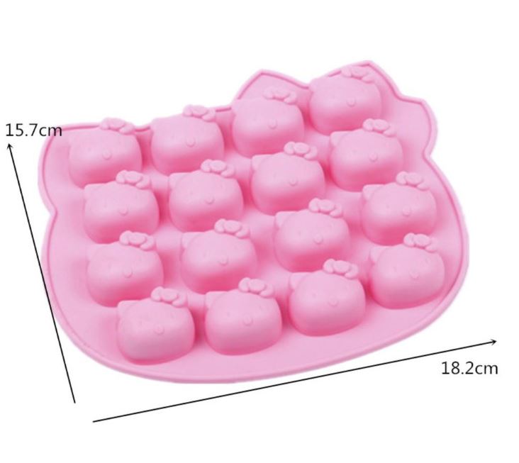 Hello kitty car jelly mould agar agar plastic mold