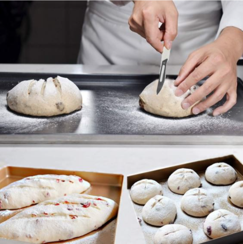 Bread scoring knife artisan loaf lame blade cake carving knife fondant shaping knife