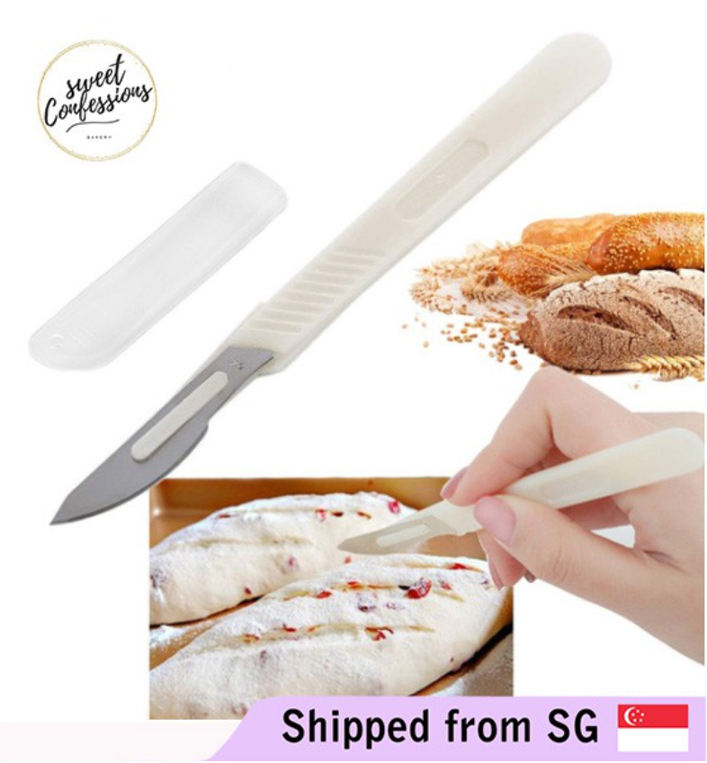 Bread scoring knife artisan loaf lame blade cake carving knife fondant shaping knife