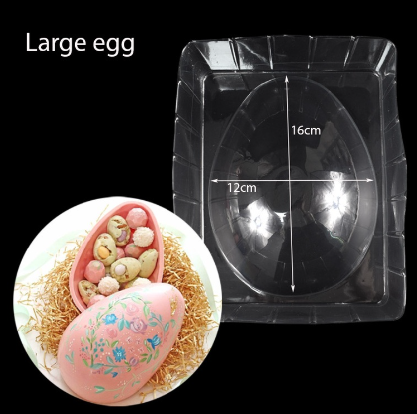6 inch tall Easter egg mould jelly cake decorating good friday coloured eggs mold rabbit bunny mould