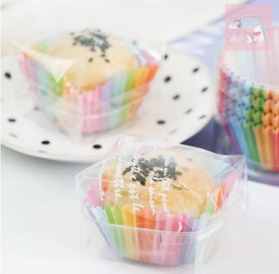 50 / 100pcs Paper cupcake liner - large greaseproof baking paper cups baking case liners