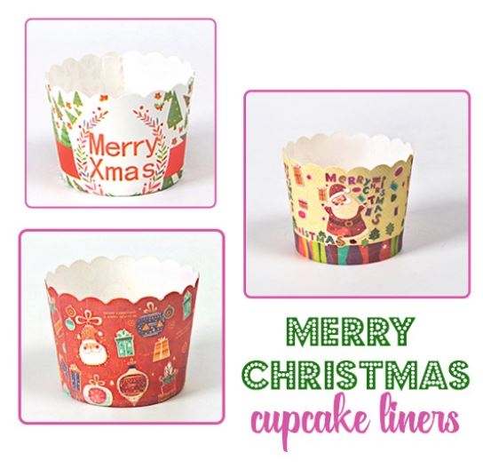 50 / 100pcs Paper cupcake liner - large greaseproof baking paper cups baking case liners
