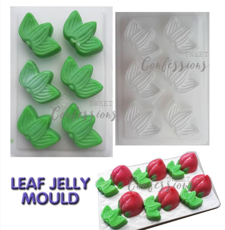 leaf jelly mould - lotus leaf chinese longevity agar agar mold