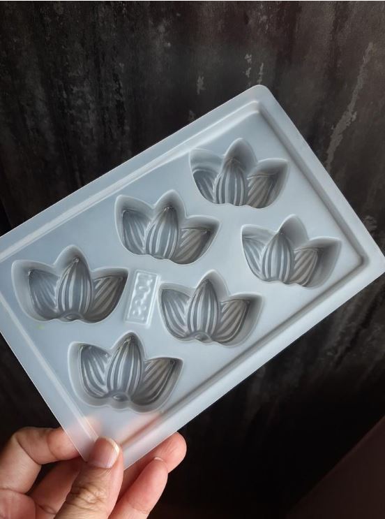 leaf jelly mould - lotus leaf chinese longevity agar agar mold