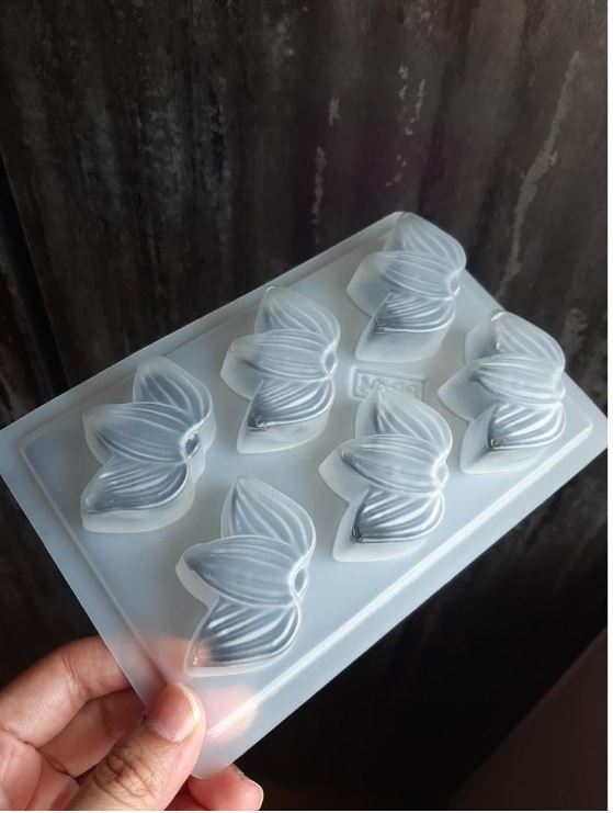 leaf jelly mould - lotus leaf chinese longevity agar agar mold