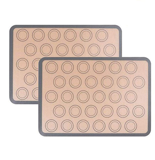 Professional Macaron Baking  Silicone Mat Baking Tray Mat high temperature non stick fibre glass fondant mat