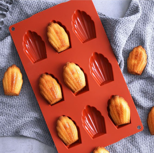 πΈπ¬9 cavity Madeleine mould silicon mould cake pan