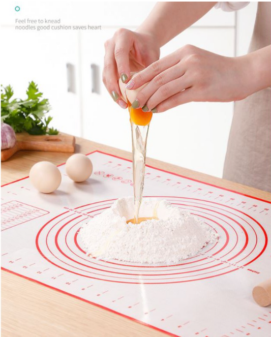 Non-stick baking mat kneading pastry mat silicone surface tabletop mat fondant cake decorating pastry mat