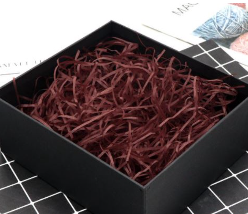 50g Shredded Paper raffia gift box filler packing box supplies red blue black brown yellow green