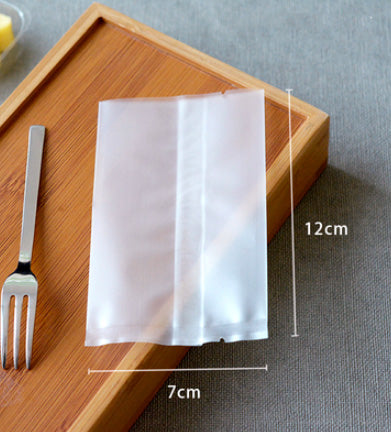 🔥 🇸🇬 100pcs madeleine financier wrappers cookie bag pasty packaging bag food heat sealer type heat seal