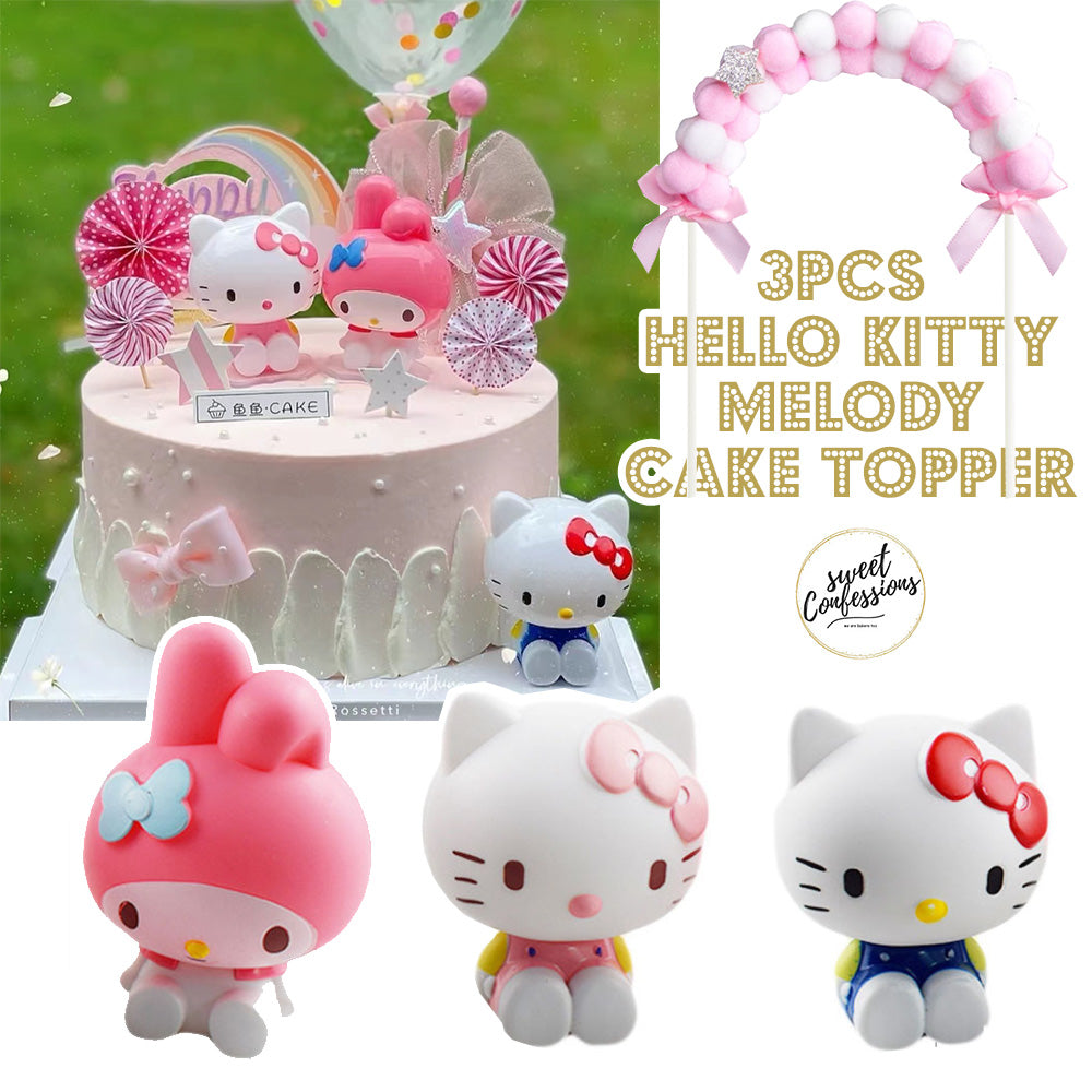 Hello Kitty toy figurine my melody cake topper decoration collectible