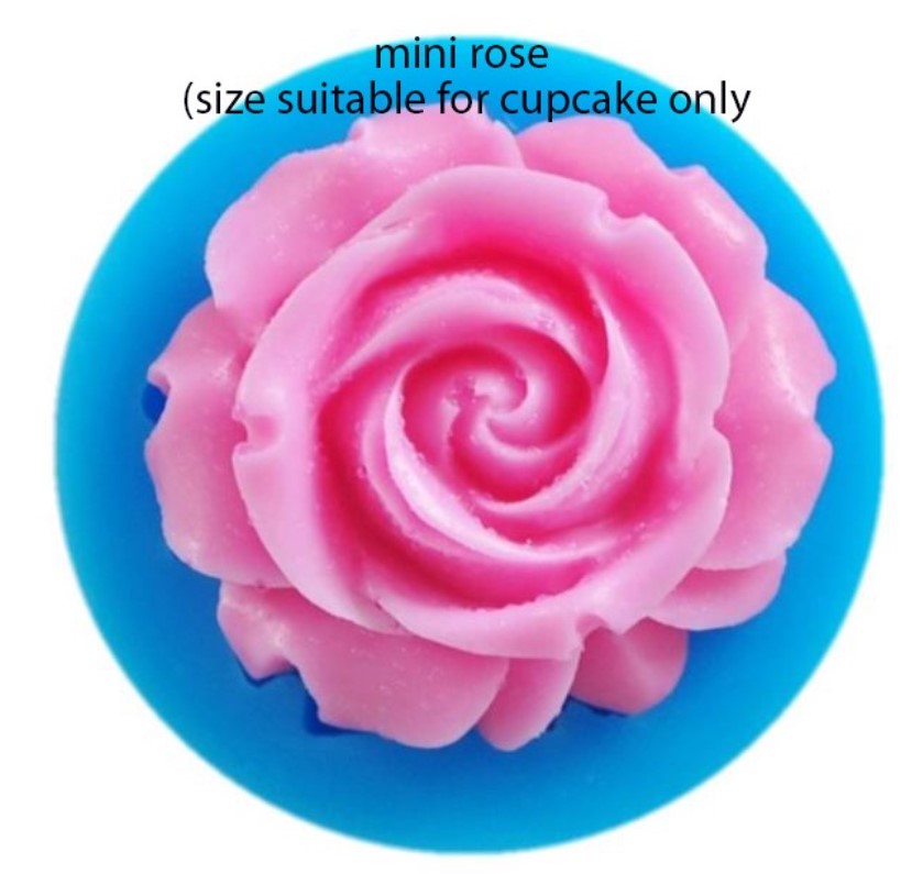 Rose mould 3D flower roses jelly silicone mold chocolate fondant cake decoration