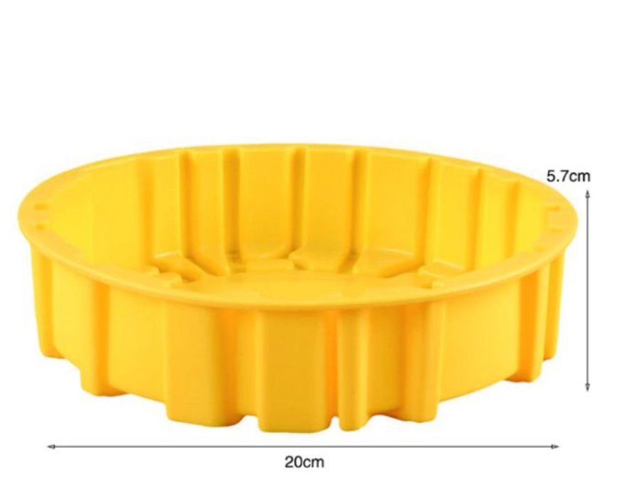 8 inch Happy birthday mould for jelly or mousse cake agar agar pudding cake silicon mold