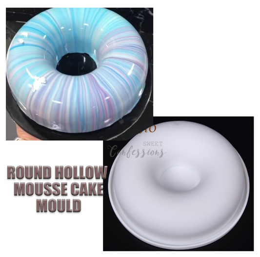 Hollow mousse ring donut cake mould jelly cake mold