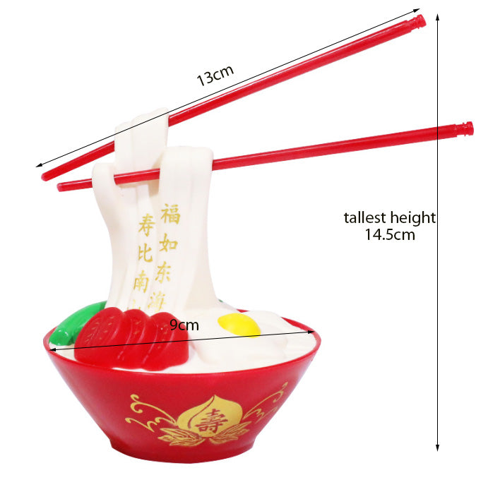 Longevity noodle cake topper elderly grandfather birthday cake grandmother 祝寿蛋糕 decoration