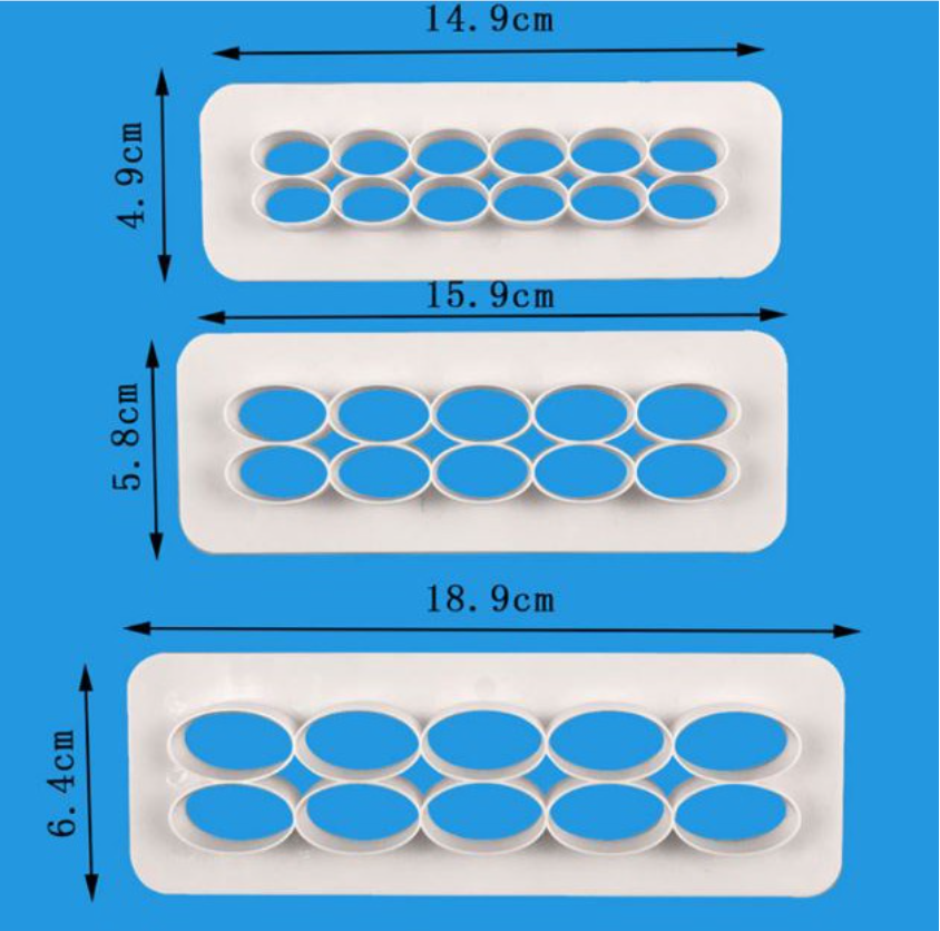 3pcs honeycomb cutter moroccon round scales hexagon triangle rectangle oval square jig saw jigsaw scale arabian