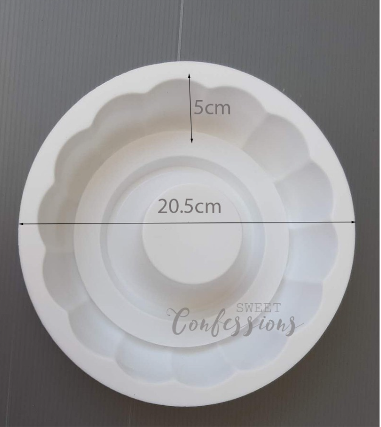 8 inch Paradise mousse cake mould italian gateau cake mold