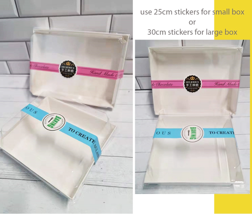 Box - cake box dessert cake packaging box sandwich packing container case baby shower gift box sweet confessions