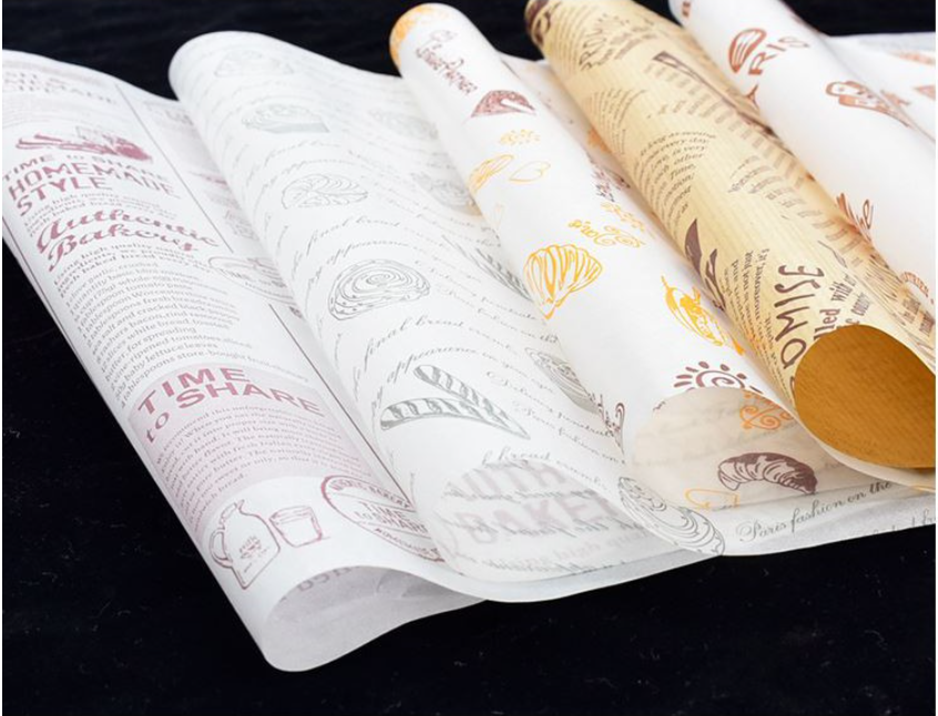 20 sheets greaseproof baking paper parchment sheets non-stick oil absorbent paper
