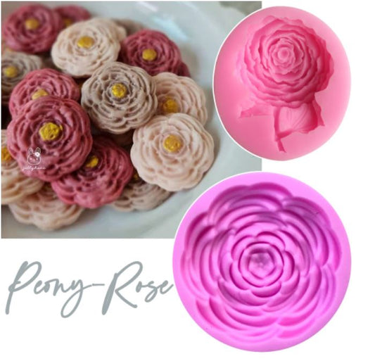 Rose mould bouquet leaf cake decorating mold