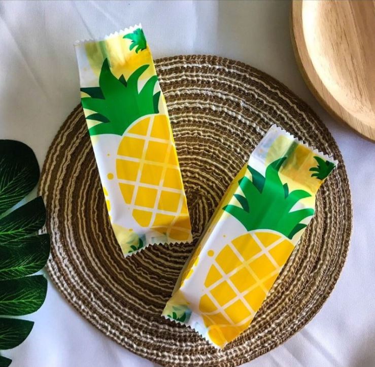 50pcs wrappers - pineapple tart CNY cookie packaging bag chinese new year goodies wrapper 黄梨饼 凤梨挞酥塔